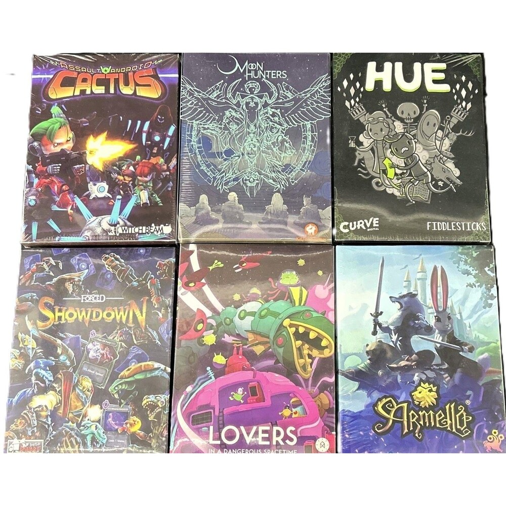 6 IndieBox PC Game Bundle Limited Edition Big Box Sealed Collection Lot